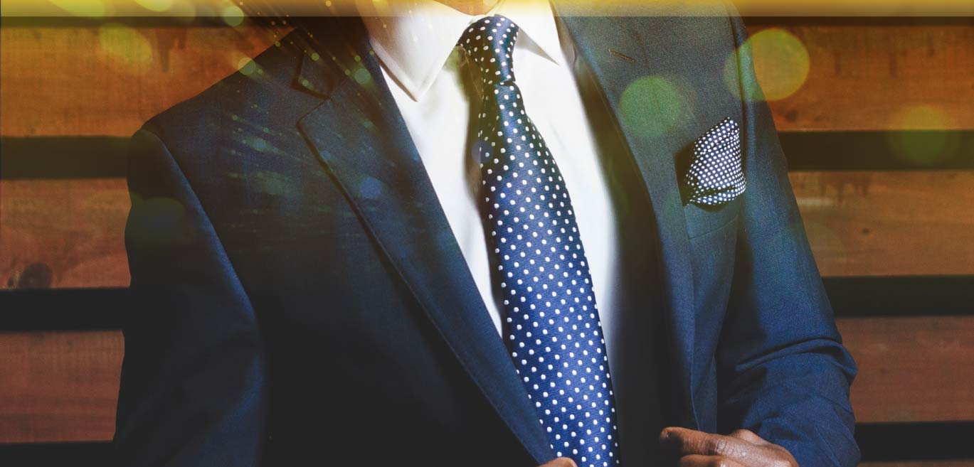 a gentleman in a suit