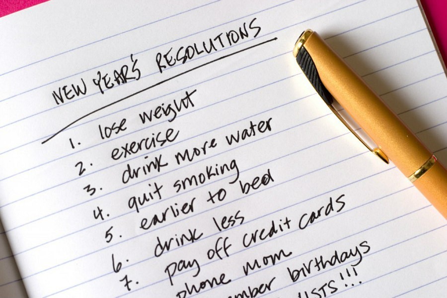 image of new year resolutions